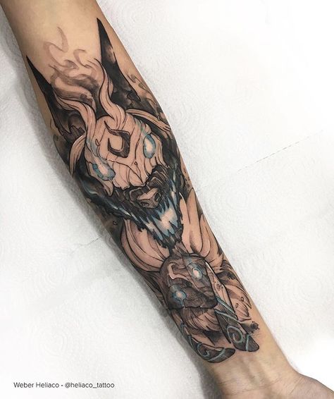 League Of Legends Tattoo, Norse Tattoo, Sketch Tattoo, Gaming Tattoo, New School Tattoo, School Tattoo, Lol League Of Legends, Tattoos Ideas, Forearm Tattoo