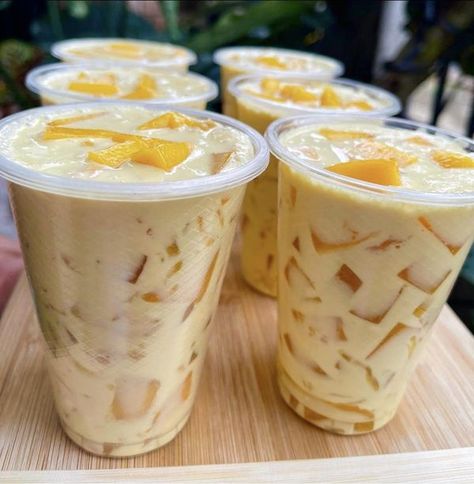 Momshies Kitchen Mango Sago, Mango Jelly, Ripe Mango, Saving Strategies, Evaporated Milk, Condensed Milk, Money Saving, Jelly, Mango