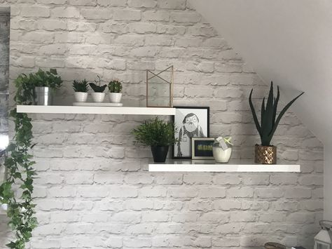 White Brick Wall Decor, Rustic Brick Wall, Rustic Brick, White Brick Wall, Brick Interior Wall, Brick Background, Wall Brick, Brick Interior, Grey Brick