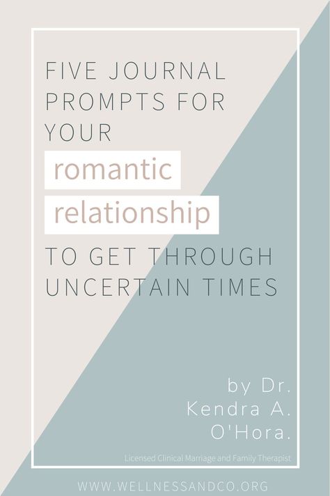 A great way to process your feelings during uncertain times is through journaling. Here are 5 Journal Prompts for your romantic relationship to get through Uncertain Times. #journaling #marriage #journalprompts #bulletjournal Journaling For Relationships, Journal Prompts For Relationship Problems, Journal Prompts After Being Cheated On, Marriage Journal Prompts, Journal Prompts For Relationship Issues, Journal Prompts For Relationships, Fixing Marriage, Marriage Journal, Relationship Arguments