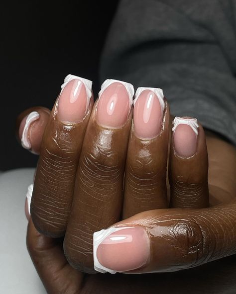 I love a French tip but the 3D just makes it 😍*chefs kiss* • • Book this set: ‘Acrylic Overlay+ Tier 2 Nail Art’ Link in bio to book📲 If viewing follow @phia.beautylounge Looking for a nail tech that cares about your nail health? Is flexible with appointments? DM ‘INFO’ to find out more or click the link in my bio to book in💕 #coventrynailtech #coventrynails #buildergel #biab #frenchtipnails #whitefrenchtip #buildergelcoventry Kiss Book, Kiss Books, Acrylic Overlay, Chefs Kiss, White French Tip, Nail Health, I Love A, French Tip Nails, Nail Tech