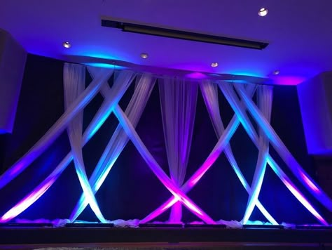 Convention Stage Decorations, Stage Design For Pageant, Stage Decorations Concert, Pageant Stage Design Ideas, Pageant Backdrops Stage Design, Cheap Stage Design, Pageant Decoration Ideas Stage Design, Concert Decorations Stage Design, Concert Stage Design Backdrops