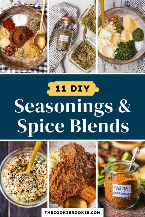 Diy Spice Blends, Herb Magic, Oregano Recipes, Homemade Taco Seasoning Mix, Cilantro Recipes, Homemade Fajita Seasoning, Spice Blends Recipes, Cooking Herbs, Homemade Pantry