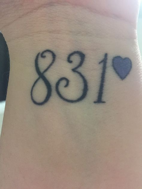 8 letters 3 words 1 meaning I Love You 💜 831 Tattoo, 831 Meaning, 3 Words 8 Letters, Number Angel, Angel Number Meaning, Omerta Tattoo, Angel Number Meanings, Number Meanings, Angel Number