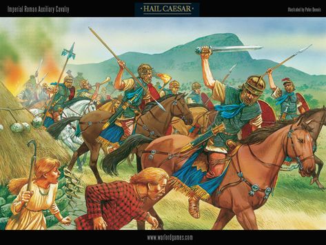 Roman-Cavalry-wallpaper Roman Cavalry, Imperiul Roman, Ancient Warrior, Military Illustration, Rome Art, Roman Warriors, Roman Legion, Eastern Roman, Rome Antique