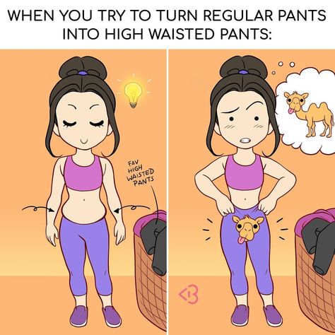 It looks good in theory but the 🐫 is FOR REAL. Has anyone tried this!?!? #blogilates Girl Problems Funny, Cassey Ho, Girl Struggles, Women Cartoon, Girl Problems, Naha, Some Girls, Workout Humor, Stay In Shape