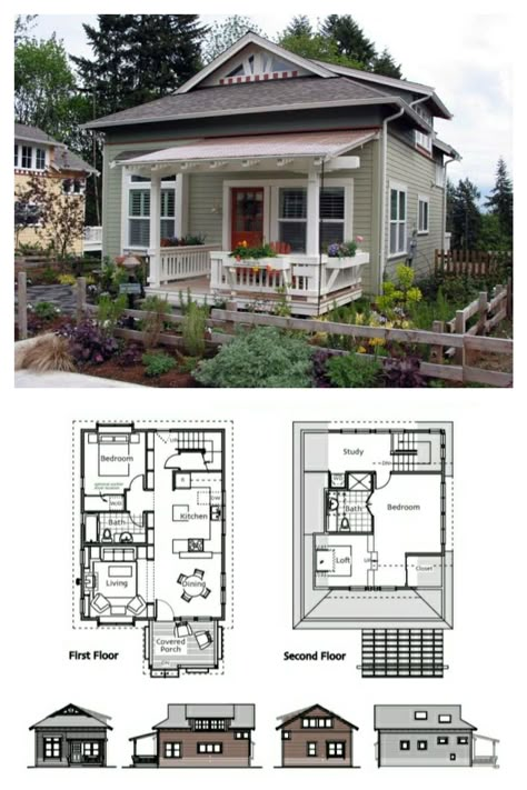 #house #houseplan #cottage #smallhouse #home Single Person House Plans, Cute Small Family House, Cottage Home Designs House Plans, Smaller Homes Plans, Small Homes Plans, Small Square House Plans, Small House Outside, Small Cottage House Plans One Story, Small Home Blueprint