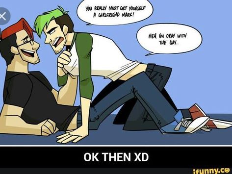 Septiplier Comic, Septiplier Fanart, Markiplier Memes, Darkiplier And Antisepticeye, Youtube Memes, Gay Ships, Banana Bus Squad, Jack And Mark, Youtube Gamer