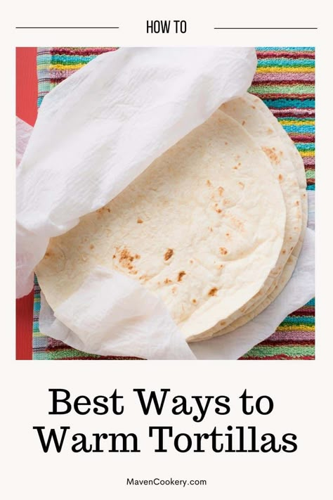 Soft Taco Bar Party, Heating Tortillas In Oven, Tortilla Warmer For Party, Warming Tortillas In Crockpot, Flour Tortilla Bowls How To Make, Warming Tortillas For A Crowd, How To Cook Tortillas For Tacos, Heating Tortillas For A Crowd, How To Heat Tortillas