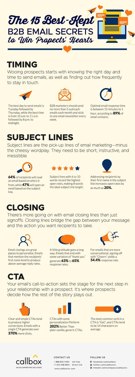 This Valentine’s Day, win the hearts and minds of sales prospects with compelling B2B emails. Learn the secrets to improving opens, clicks, replies, and conversions. B2b Marketing Design, Heart Infographic, Email Design Layout, Email Responses, Email Marketing Infographics, Sales Planner, B2b Email Marketing, B2b Marketing Strategy, Marketing Social Media Post