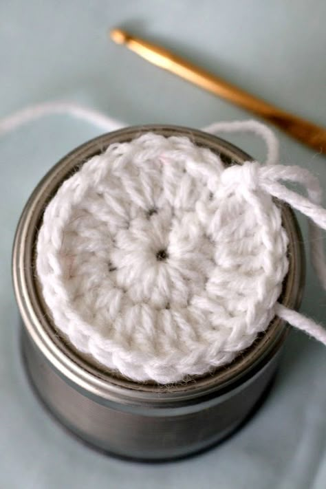 Crochet Lid Covers, Crochet Mason Jar Lid Covers, Crochet Jar Covers Lid, Crochet Halloween Jar Covers, Crochet Christmas Mason Jar Covers, Crochet Jar Lid Covers, Crocheted Jar Covers, Crochet Tin Can Cover, Crochet Jar Lid Covers Free Pattern