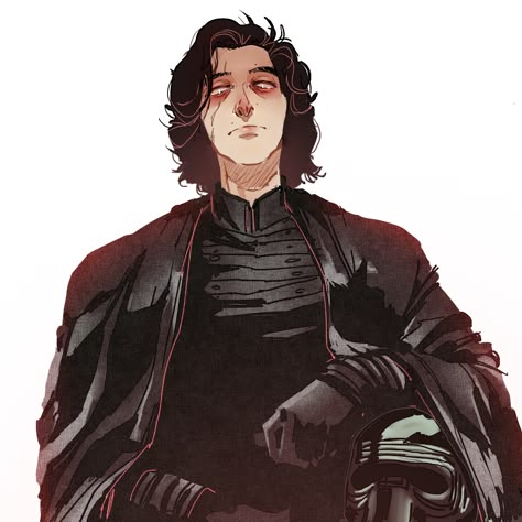 Kylo Ren Fanart, Kylo Ren Fan Art, Ren Star Wars, Welcome To The Dark Side, Knights Of Ren, Star Wars Fanart, Star Wars Kylo Ren, Ben Solo, Film Anime