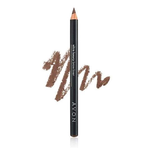 Avon's $6 Eyebrow Pencil Perfects Thinning brows over 50 with great colors and a smudge free, tug free and long-lasting wear formula. Filling In Eyebrows, Brow Liner, Fill In Brows, Avon True, Eyebrow Liner, Ultra Luxury, Light Golden Brown, Creamy Color, Avon Makeup