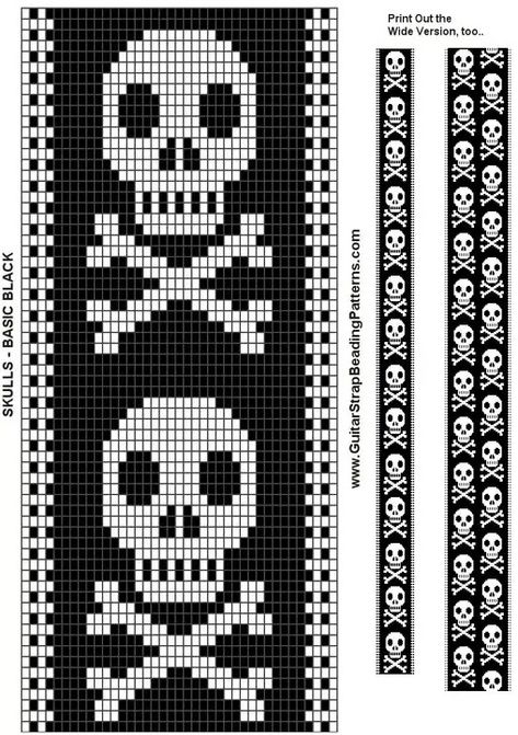 Skulls And Bones, Crochet Skull, Loom Jewelry, Art Perle, Bead Crochet Patterns, Loom Pattern, Bead Weaving Patterns, Bead Loom Bracelets, Loom Bands