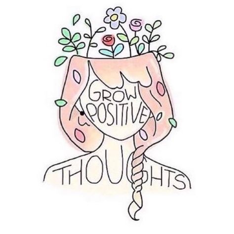 Grow Positive Thoughts | Click to read post | Head to www.coacherllc.com for free printables and other super-helpful stuff! Grow Positive Thoughts, Think Positive Thoughts, Sunday Quotes, Cheat Meal, Confidence Tips, Bullet Journal Doodles, Body Positive, 2023 Vision, Positive Thoughts