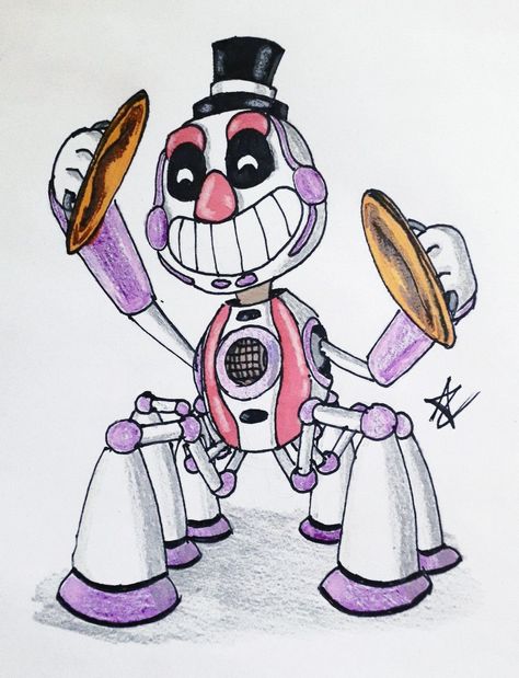 Music Man by me Mini Music Man Fnaf, Fnaf Music Man, Candy Cadet, Music Man Fnaf, Dj Music Man, Ft Freddy, Mascot Horror, Marionette Fnaf, Fnaf 9