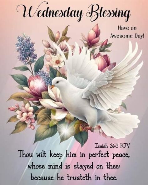 Wednesday Scripture Blessings Kjv, Wednesday Scripture, Scripture Blessings, Kjv Verses, Wednesday Greetings, Wednesday Blessings, African Interior Design, Peace Scripture, Blessed Wednesday