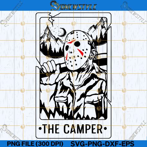 Jason Voorhees Pfp, Tarot Card Svg, Horror Friends, Pvc Shoes, Croc Shoes, Camper Svg, Friends Png, Shoes Charms, Pink Mask