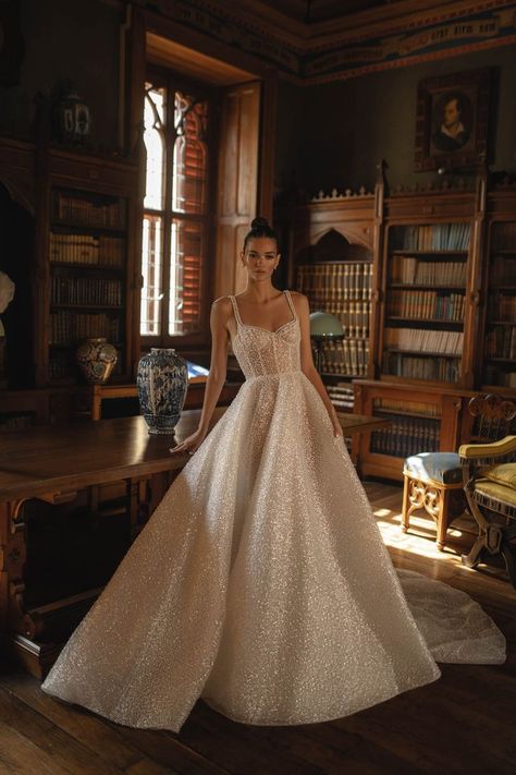 Berta Bridal, Wedding Dress Train, Bridal Dress Design, Ivory Wedding Dress, Bridal Fashion Week, Dress Inspo, New Wedding Dresses, Elegant Wedding Dress, Wedding Dresses Unique