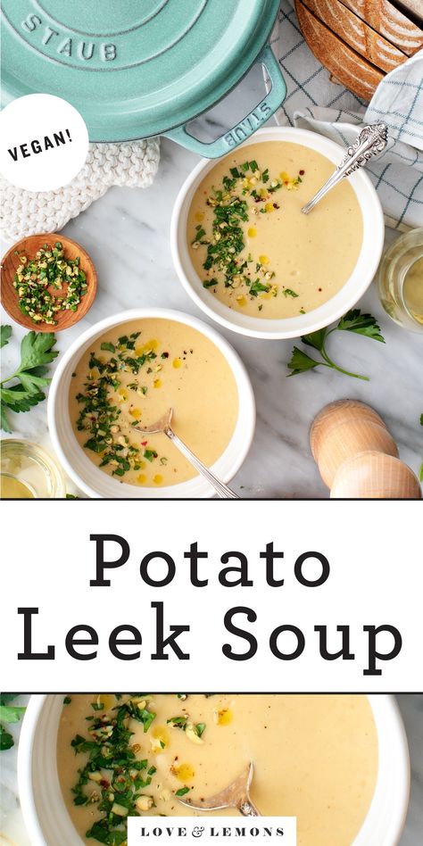 Potato Leek Soup Recipe - Love and Lemons