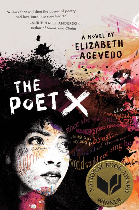 A young girl in Harlem discovers slam poetry as a way to understand her mother’s religion and her own relationship to the world. The Poet X is the debut novel of renowned slam poet Elizabeth Acevedo. Elizabeth Acevedo, Slam Poetry, Ya Novels, Black Authors, National Book Award, Types Of Books, The Poet, Ernest Hemingway, Ya Books