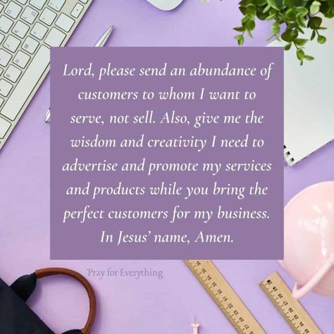 Prayers For My Customers, Prayers For My Small Business, Pray For Business Success, Prayer For Business Sales, Prayer For Business Success, Christian Business Quotes, December Prayers, Trendy Keychains, Organized Business