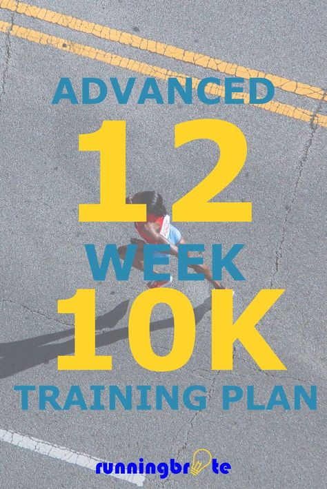 Running a 10k is an impressive feat of endurance, strength, and perseverance. Check out the advanced 10k training plan to help get you to the next step. #10k #running #runner #run 10k Running Plan, Beginner 5k Training Plan, Running A 5k, 10k Training Plan, 10k Training, 5k Training Plan, Training For A 10k, Human Body Facts, Running 10k