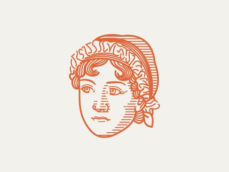 JANE AUSTEN (1775–1817) • (04/53) line art vector scratchboard line engraving etching engraving illustration Peter Voth, Traditional Tattoo Outline, Whale Illustration, Logo Face, Line Art Vector, Engraving Illustration, Face Illustration, Logo Illustration, Illustration Character Design