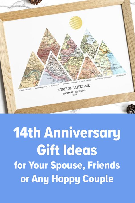 14th Wedding Anniversary Gifts For Him, 14th Anniversary Gifts, 13th Anniversary Gifts, 15th Anniversary Gift, Anniversary Journal, 14th Wedding Anniversary, 13th Anniversary, 15 Year Anniversary, 14th Anniversary