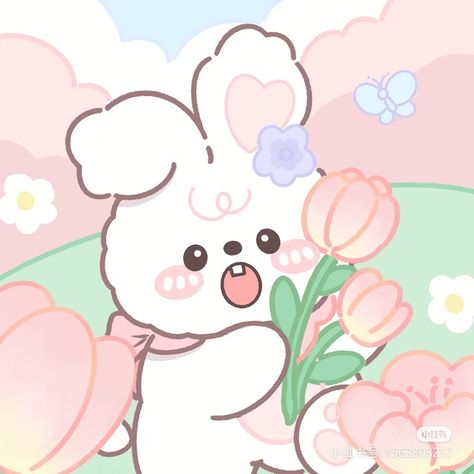 Rabbit Icon, Waves Wallpaper Iphone, Njoy Obs, Waves Wallpaper, Sanrio Wallpaper, Phone Themes, Cute Icons, Flower Drawing, Smartwatch