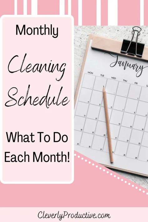 If you’re like most moms, you probably feel like you’re always cleaning something. It seems like there’s never enough time to get everything done. But did you know that by creating a monthly cleaning schedule, you can make sure that all the important tasks are taken care of without having to spend hours on end scrubbing and dusting? In this blog post, we’ll outline what chores need to be done each month in order to keep your home clean and organized. Yearly Cleaning List, Chore Calendar, Monthly Cleaning Schedule, Monthly Cleaning, Cleaning List, Family Organizer, Never Enough, Cleaning Schedule, Cleaning Routine