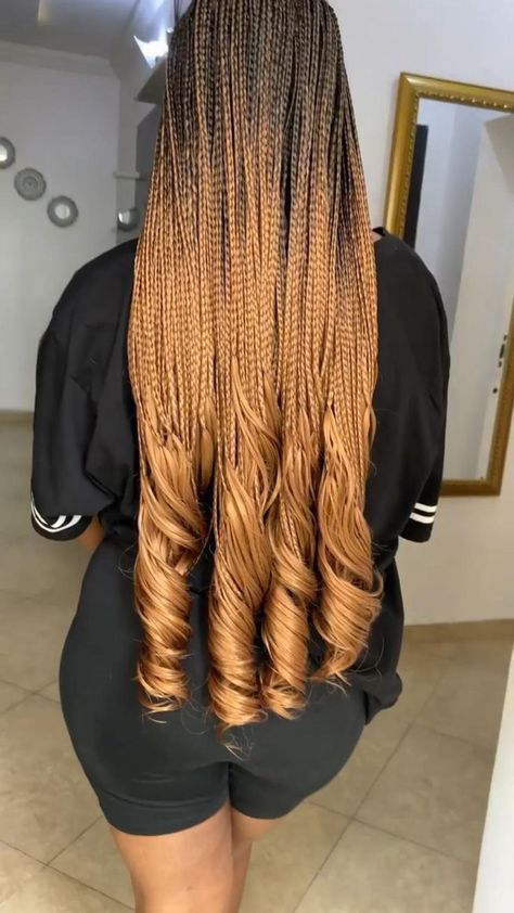 Pin on Idea Pins by you Braids Styling Ideas, Braids Styling, African American Braids, Braided Hairstyles For Teens, Braids Hairstyles Pictures, Cute Box Braids Hairstyles, Girl Braids, Hair Braid Videos, Natural Curls Hairstyles