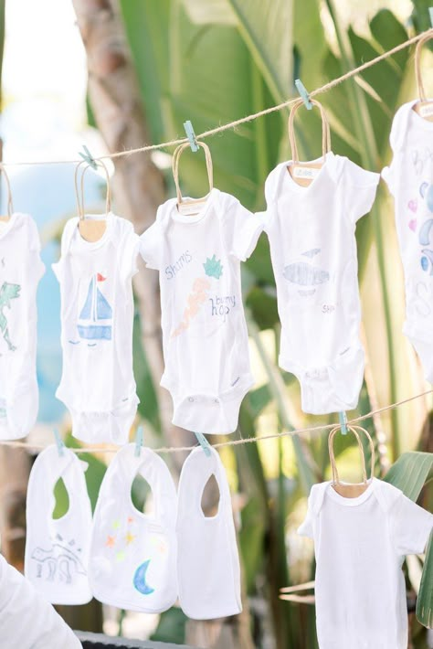 Sip N See, Backyard Baby Showers, Onesie Decorating, Baby Boy Themes, Dreamy Garden, Baby Shower Deco, Wildflower Baby Shower, Outdoor Baby Shower, Sip And See