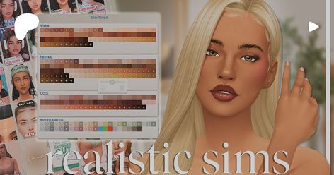 Essential CC For Realistic Maxis Match Sims | LargeTayterTots Sims 4 Maxis Match Makeup, Sims 4 Cc Skin Details Realistic, Cc Skin, Sim4 Cc, Cc Shopping, Makeup Cc, Sims Packs, Skin Details, Sims 4 Cc Makeup