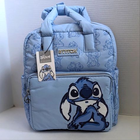 New With Tags!* *There's Is A Small Black Mark On The Top Handle. Otherwise, There Are No Other Marks, Stains, Rips, Tears, Or Any Other Signs Of Wear. Disney's Lilo And Stitch At Primark Stitch Summer Collection 2023 Backpacks Disney Disney's Stitch Character: Disney's Stitch Closure: Zip Strap Type: 2 X Shoulder Straps Print: Print Material: 100% Polyester Print: Print Fire Safety: Warning! Keep Away From Fire Includes: Backpack Only Animal-Friendly Home Smoke-Free Home Fragrance-Free Home Ple Stitch School Backpack, Blue Christmas Gifts, Stitch Stanley, Lilo And Stitch Backpack, Backpacks Disney, Lilo And Stitch Toys, Primark Bags, Stitch Things, Summer Collection 2023