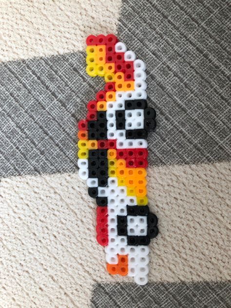 Hama Beads Car, Perler Beads Car, Ironing Beads, Melt Beads Patterns, Hamma Beads Ideas, Melty Bead Patterns, Easy Perler Beads Ideas, Pearl Beads Pattern, Art Perle