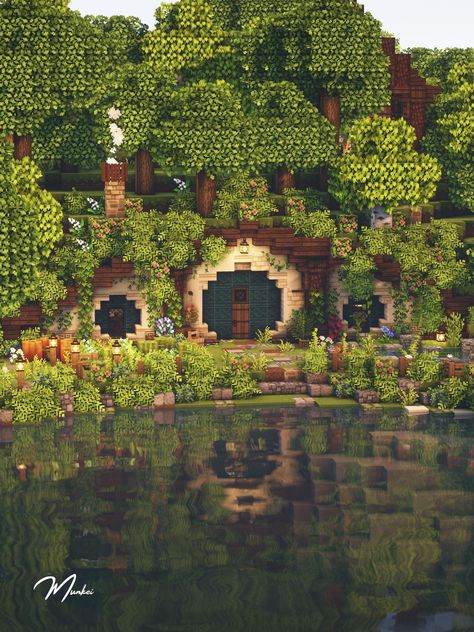 #minecraft #minecraftbuilds #minecrafthobbithole #hobbithole #thehobbit #hobbit #lordoftherings #undergroundhouse #minecraftundergroundhouse The Hobbit House Minecraft, Hobbit House Minecraft Tutorial, Rabbit Hole House Minecraft, Hobbithole Hobbit Houses Minecraft, Cottagecore Hobbit House Minecraft, Minecraft House Ideas Hobbit Hole, The Hobbit Minecraft, Spruce Hobbit Hole Minecraft, Cute Minecraft Hobbit Houses