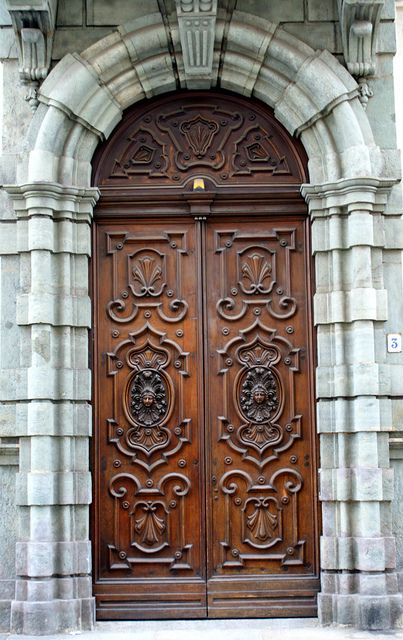 Old World Italian Front Doors | ... Collection Galleries World Map App Garden Camera Finder Flickr Blog Colourful Doors, Architectural Doors, Unusual Doors, Beautiful Entrance, When One Door Closes, Cool Doors, Carved Doors, Old Doors, Unique Doors