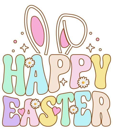 Happy Easter Lettering, Portfolio Cover Design, Easter Worksheets, Easter Lunch, Easter Canvas, Portfolio Covers, Easter Door Hanger, Easter Door, Easter Cookies