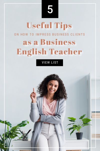 Teaching a room full of suited-up business moguls is certainly different than teaching a room full of toddlers, though there can be disagreement as to which is more difficult. In any case, to impress the business managers and executives, an English teacher must take a more formal approach to their craft. Here are five tips on how to impress business clients as a Business English teacher. Teaching Business English, Teacher Logo, Teaching English Language Learners, Teaching Business, How To Impress, Certified Teacher, Business English, Marketing Management, Teaching Phonics