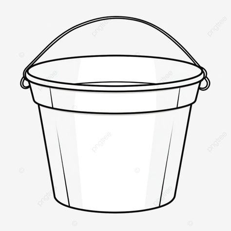 bucket outline vector bucket tool png png Abstract Design, Acrylic Painting, Tools