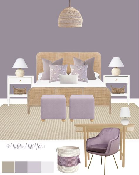 Shop Yvette Woven Bed and other curated products on LTK, the easiest way to shop everything from your favorite creators. Lavender Guest Bedroom, Girls Bedroom Lavender, Pre Teen Girls Room, Girls Bedroom Inspiration, Emily Room, Purple Girls Bedroom, Teen Girls Room, Woven Bed, Lavender Bedroom