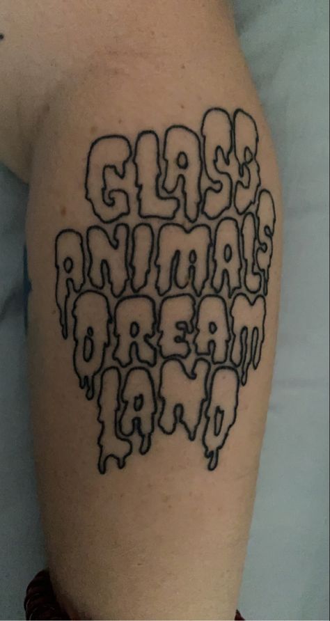 Glass Animals Tattoo, Dreamland Tattoo, Sorry Mom Tattoo, Animals Tattoo, Mom Tattoos, Glass Animals, Tattoo Styles, Some Ideas, I Tattoo