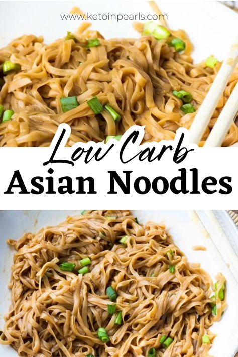 Keto Lo Mein, Low Carb Asian, Keto Stir Fry, Lo Mein Recipe, Keto Noodles, Konjac Noodles, Lo Mein Noodles, Low Carb Noodles, Homemade Egg Noodles