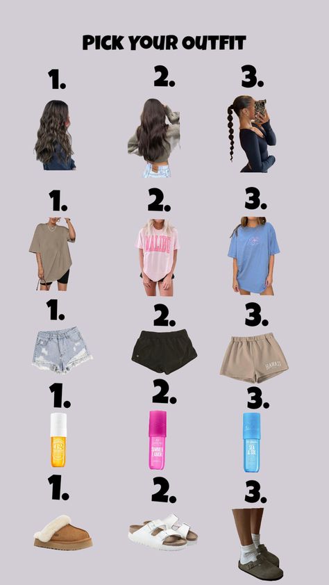 Pick Your Outfit!! What To Wear To Target, What To Wear To A Fair, Pick Your Outfit Aesthetic, Pick A Outfit, Make Your Own Outfit, Pick Your Outfit, Pick An Outfit, Pick Outfits, Preppy Inspiration