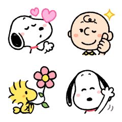 Snoopy And Hello Kitty, Snoopy Mothers Day, Snoopy Emoji, Snoopy Doodle, Cute Small Stickers, Stickers For Friends, Characters In Love, Kawaii Snoopy, Snoopy Stickers