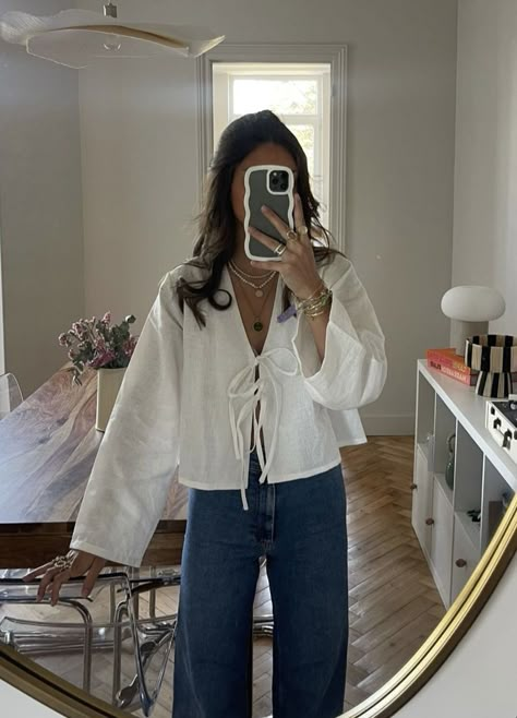 Flowy Shirt Outfit, Woman Hair, Uni Outfits, Outfit Plan, Flowy Shirt, Everyday Fashion Outfits, Street Style Summer, Outfit Inspo Fall, Looks Style