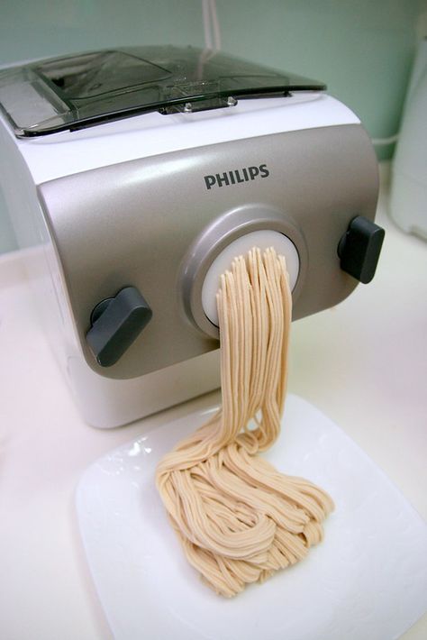 Phillips Pasta Maker Recipes, Philips Pasta Maker Recipes, Phillips Pasta Maker, Easy Homemade Noodles, Rice Ideas, Pasta Making Machine, Handmade Noodles, Vermicelli Pasta, Philips Pasta Maker