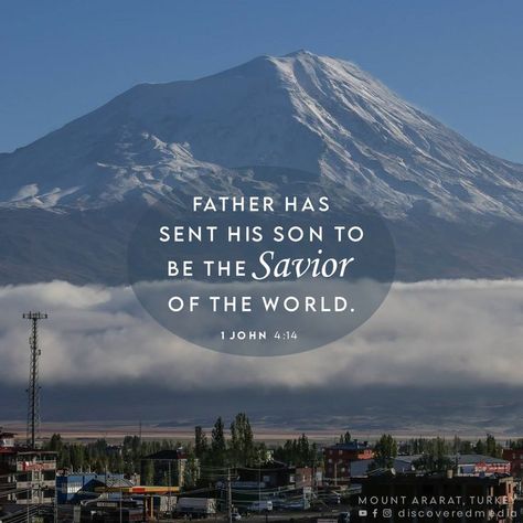 And we have seen and testify that the Father has sent his Son to be the Savior of the world. 1 JOHN 4:14 Savior Of The World, Bible Teaching, Max Lucado, 1 John 4, Verses Wallpaper, Scripture Pictures, John 4, The Savior, Bible Teachings