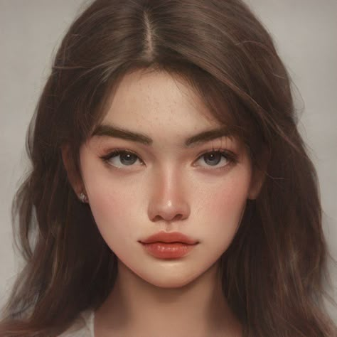 Artbreeder Female, Character Realistic, Artbreeder Characters, Artbreeder Faces, Royal People, Look Like An Angel, Artbreeder Girl, Artbreeder Portraits, Realistic Digital Art